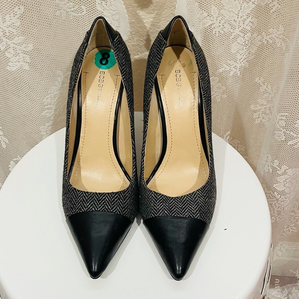 Bcbgeneration Chevron Pattern Heels - image 4